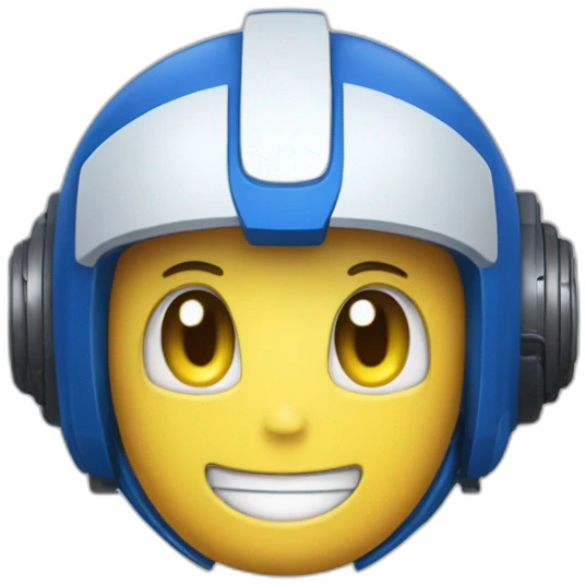 servbot megaman smile emoji