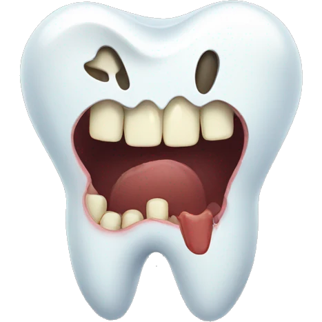 tooth decay emoji