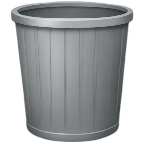 wastebasket emoji