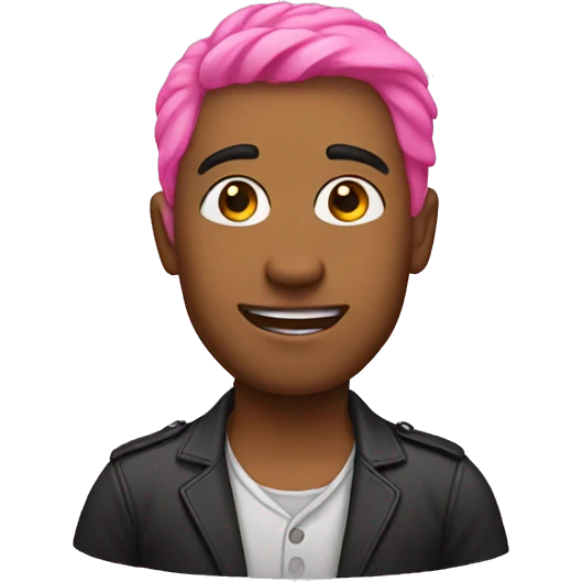 Pink ross emoji
