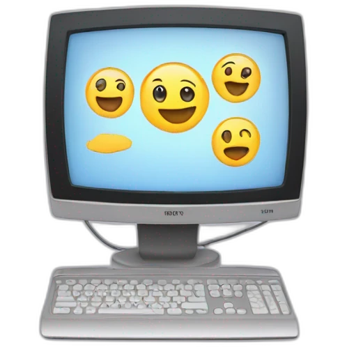 computer display emoji
