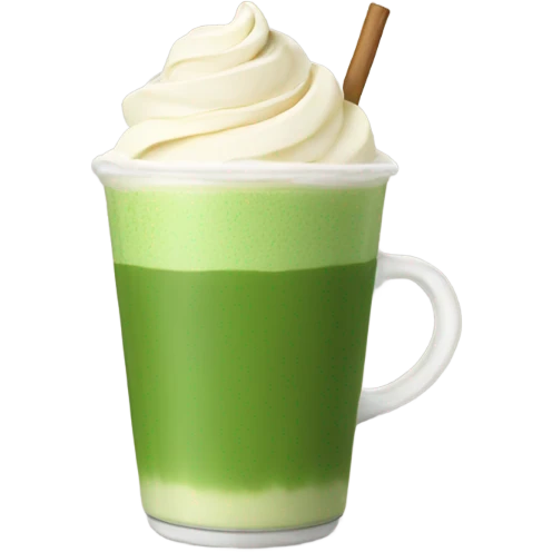 Matcha latte emoji