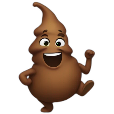 poo dancing emoji