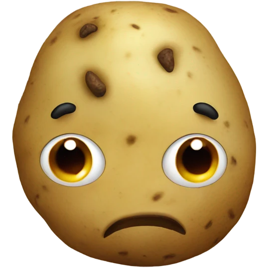 ugly potato emoji