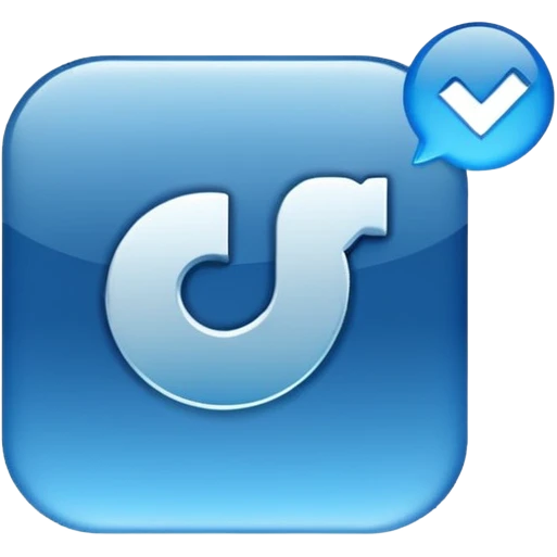 Instagram Blue Tik emoji