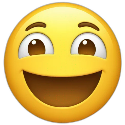Happy smile emoji