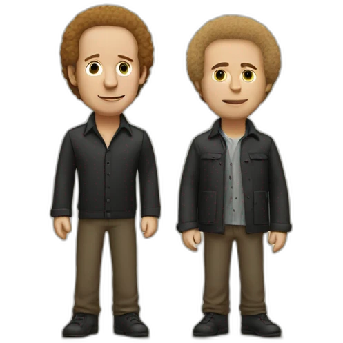 simon et garfunkel musiciens marocains emoji