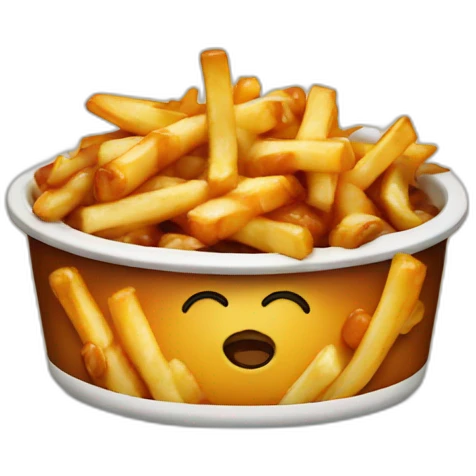Poutine emoji