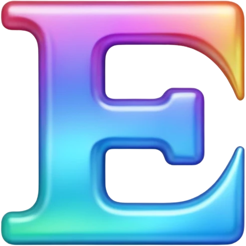 Create letter F CHANGING Color emoji