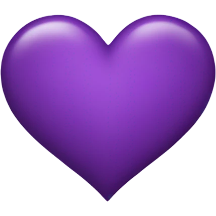 purple heart  emoji