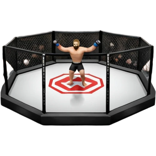 Mma octogone emoji