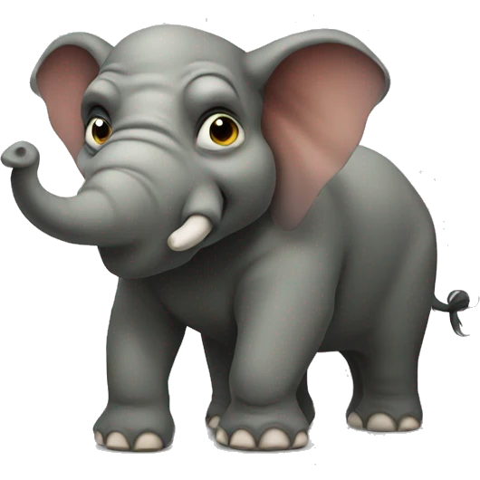 Ogre-elephant emoji