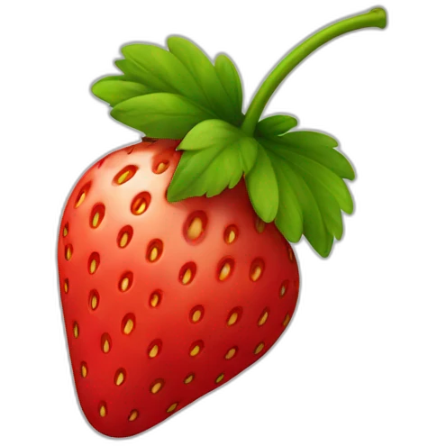 strawberry emoji