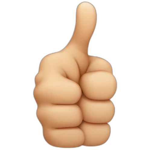 Thumb up emoji