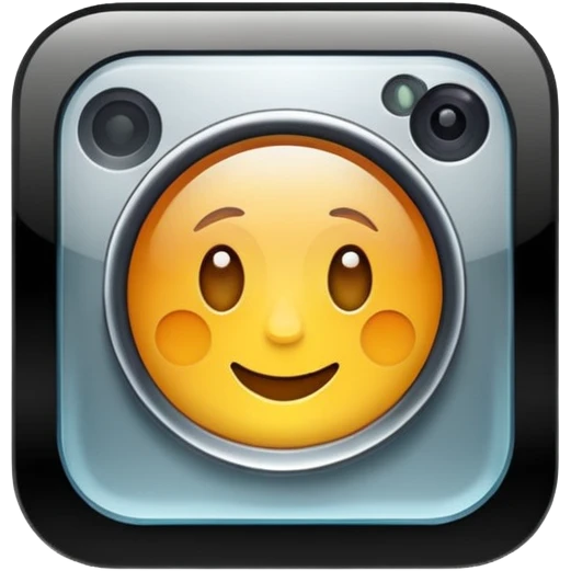 iPhone camera icon emoji