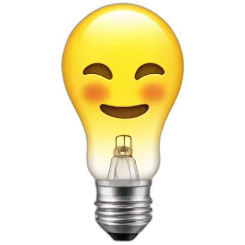 A star in a lightbulb emoji