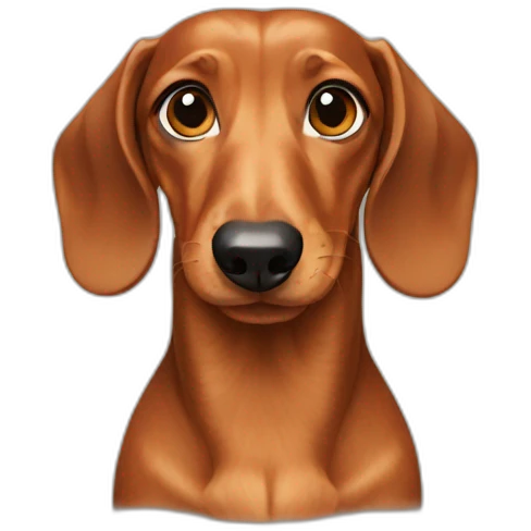 All dachshund emoji