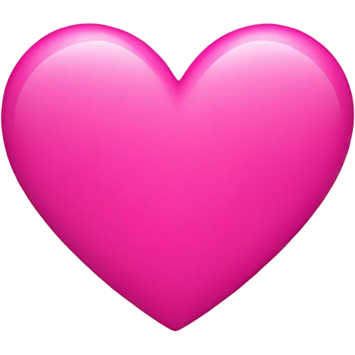 pink heart emoji