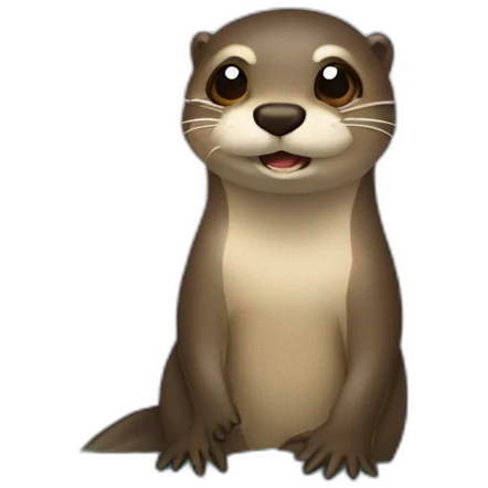 Loutre qui seurf emoji