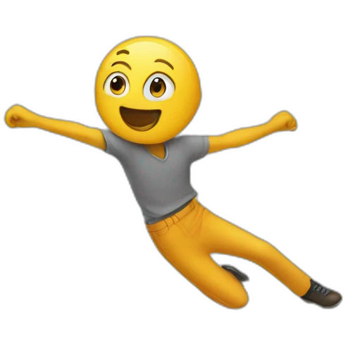 Jump emoji