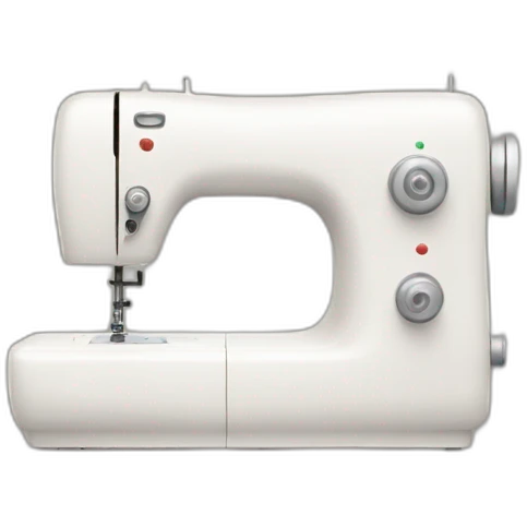 A sewing machine emoji