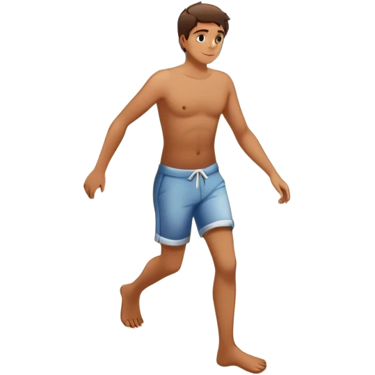  small footprints appear beside their own larger ones—as if their childhood self is walking alongside them.- hand in glowing chest on the sand footsteps emoji