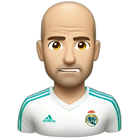 Zidane qui pleure emoji