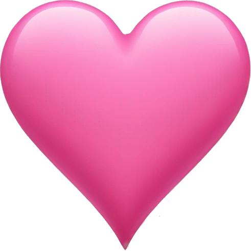 pink heart emoji