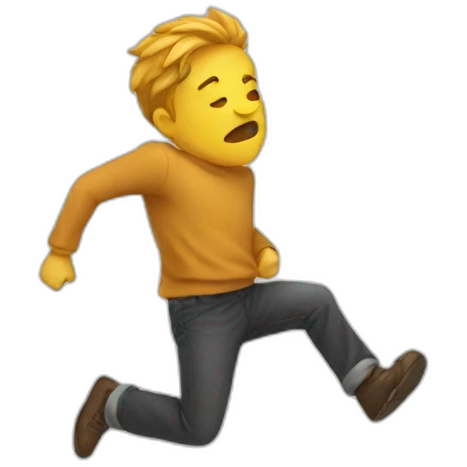 fall over emoji