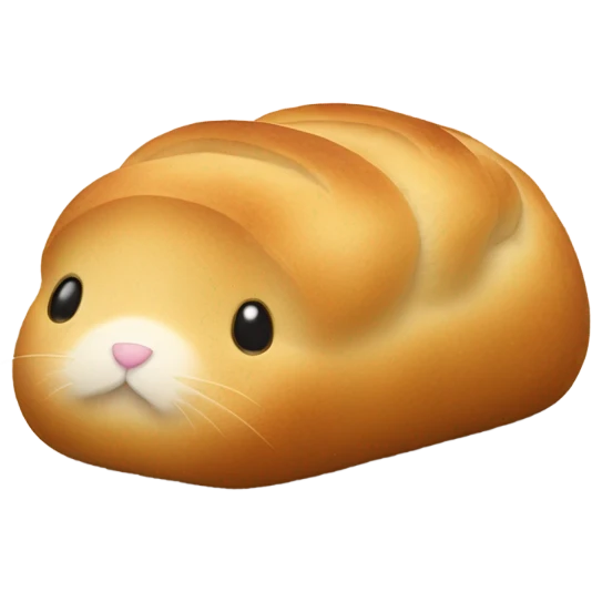 Bunny bread emoji