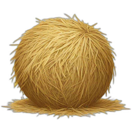 Hay ball emoji