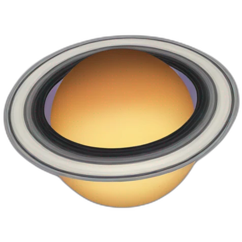 Saturn emoji
