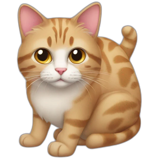 Cat with mooshrom emoji