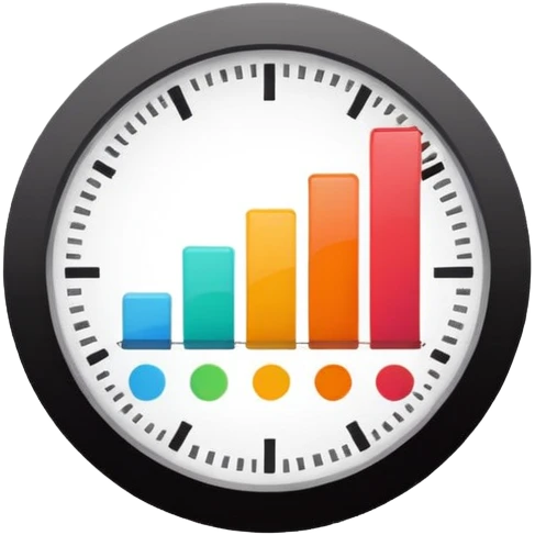 data analyze report chart no technology emoji