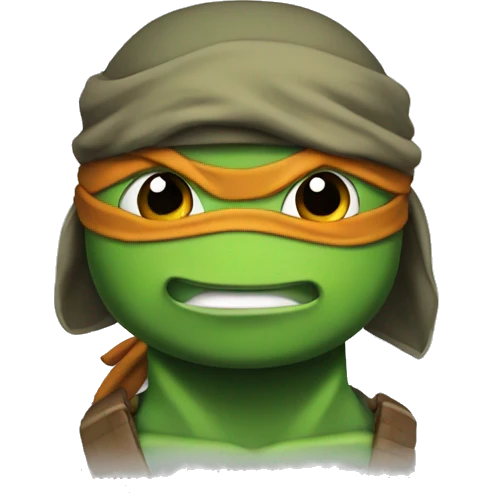 Ninja turtle emoji