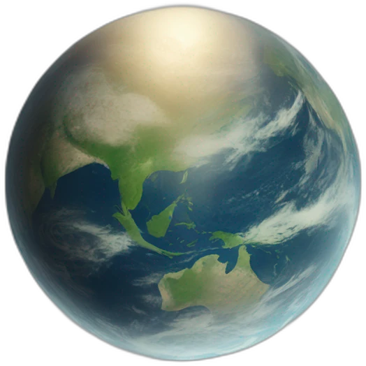 moon inside the earth emoji