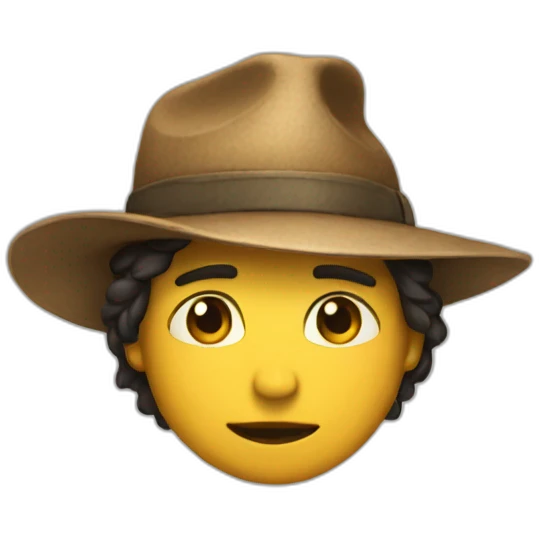 kai cenat with a hat on emoji