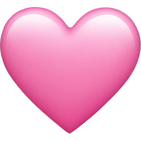 pink heart emoji