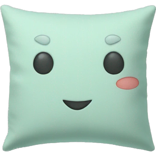 fabric pillow emoji