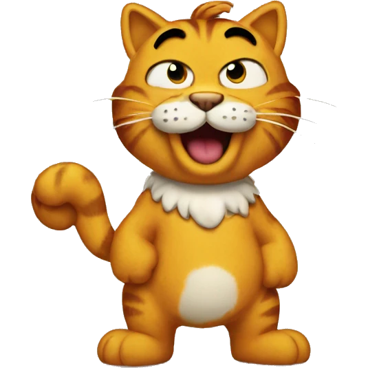 Garfield emoji