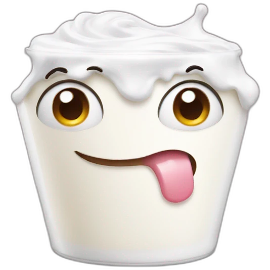 yogurt emoji