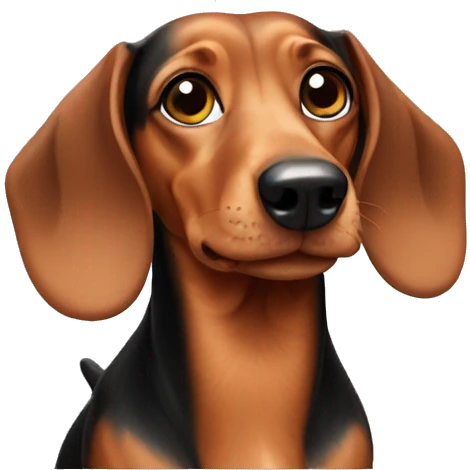 Dachshund  emoji