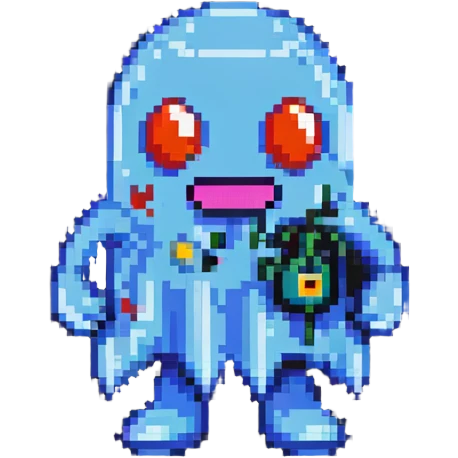 Pac-Man ghost character emoji