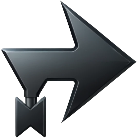 Black arrow pointing left emoji