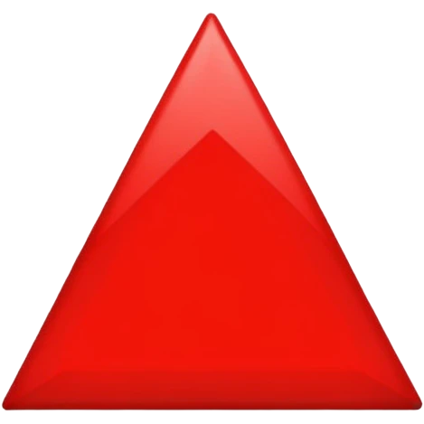 red triangle emoji