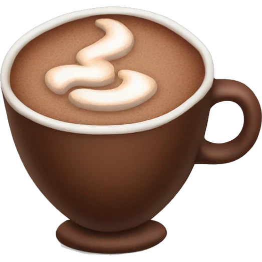 Hot cocoa emoji