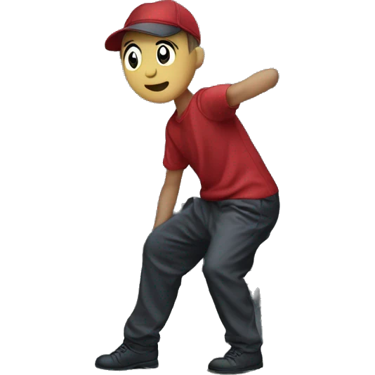 musical boy in red hat emoji