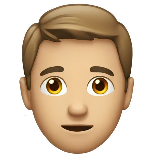 man wondering emoji