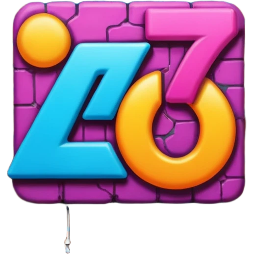 Граффити надпись: 72 emoji