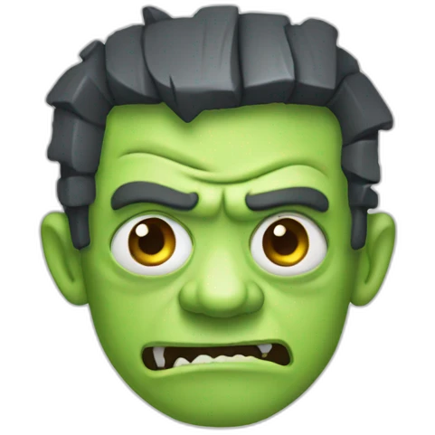 Funny Frankenstein emoji